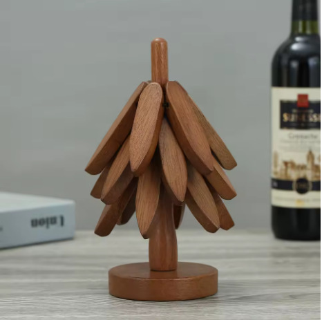 Posavasos Madera Nogal